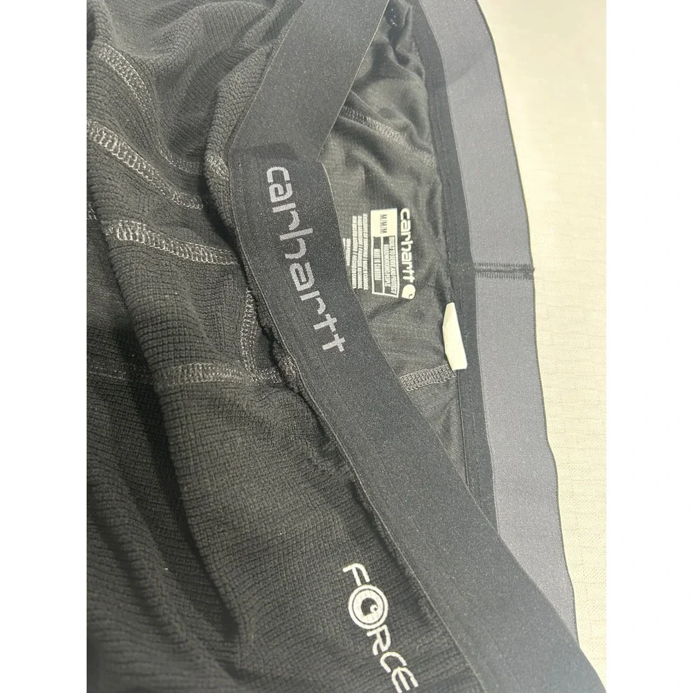 Carhartt Force Mens Black Thermal‎ Base Layer Pants Midweight Leggings Size M